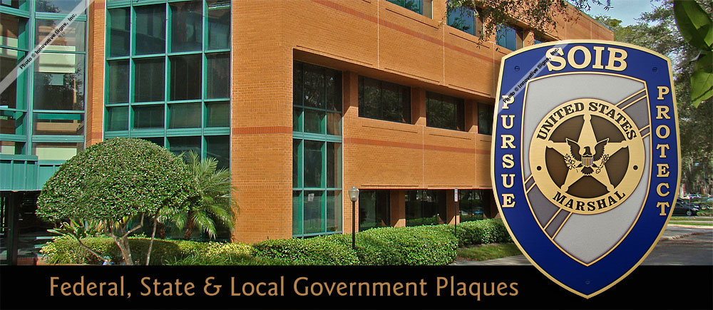 Government Facility Plaques